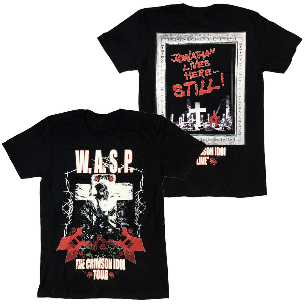 W.A.S.P. - Crimson Idol Tour t-shirt Hoodie, Sweatshirt | CoreVibeTees.com (Image 1)