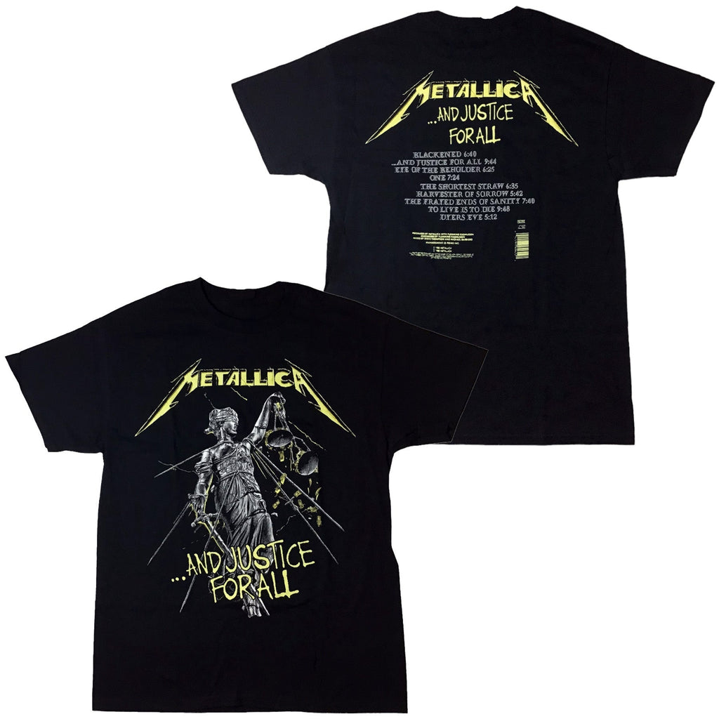 Metallica - And Justice For All Tracks t-shirt Hoodie, Sweatshirt | CoreVibeTees.com (Image 1)