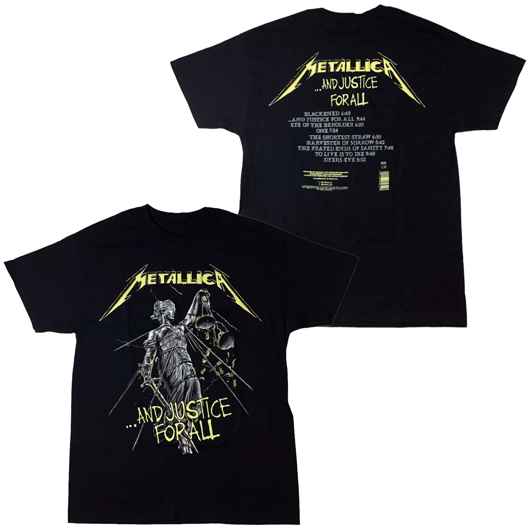 Metallica - And Justice For All Tracks t-shirt Hoodie, Sweatshirt | CoreVibeTees.com (Image 1)