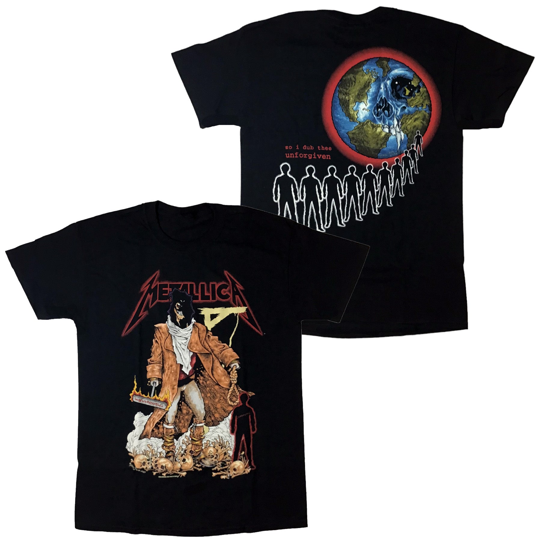 Metallica - The Unforgiven Executioner t-shirt Hoodie, Sweatshirt | CoreVibeTees.com (Image 1)