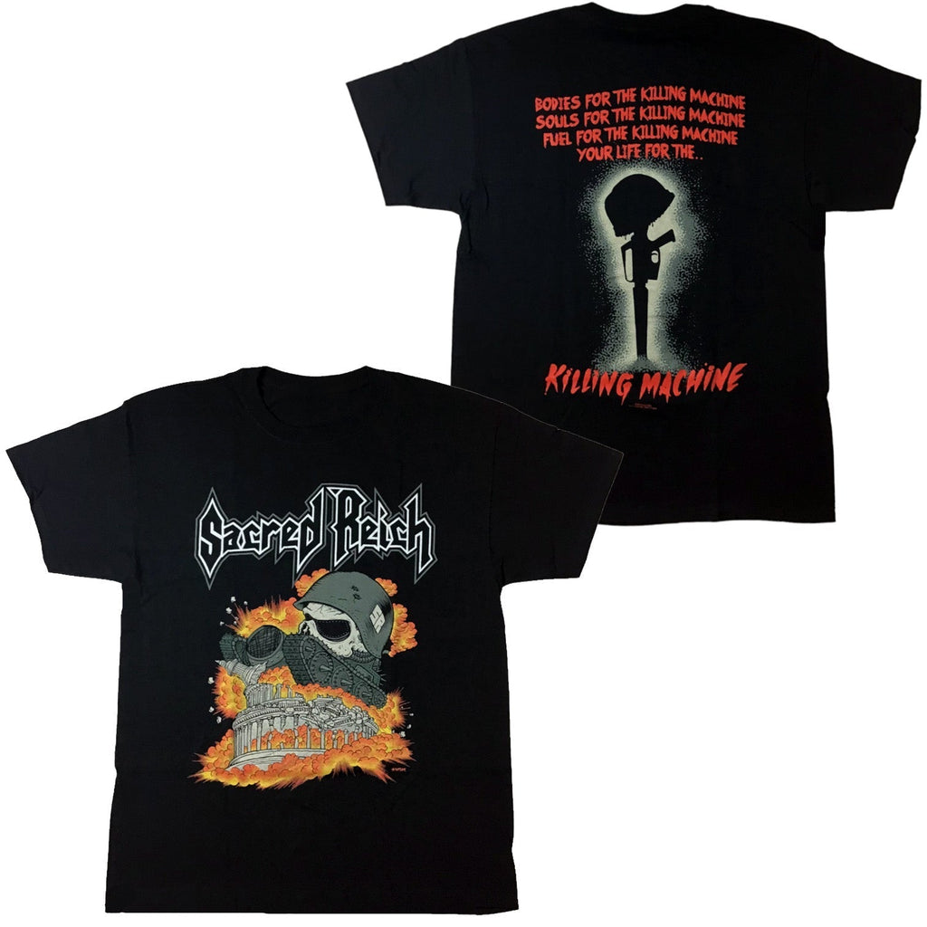 Sacred Reich - Killing Machine t-shirt Hoodie, Sweatshirt | CoreVibeTees.com (Image 1)