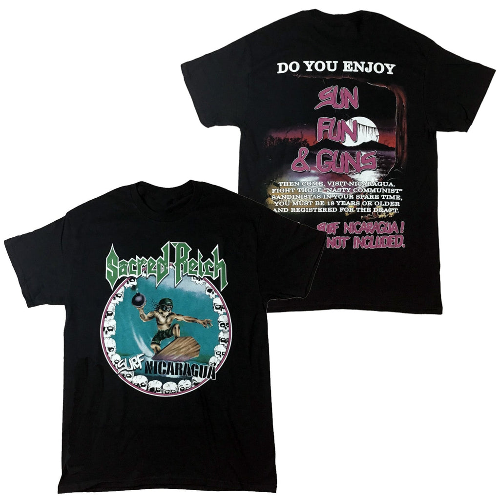 Sacred Reich - Surf Nicaragua t-shirt Hoodie, Sweatshirt | CoreVibeTees.com (Image 1)