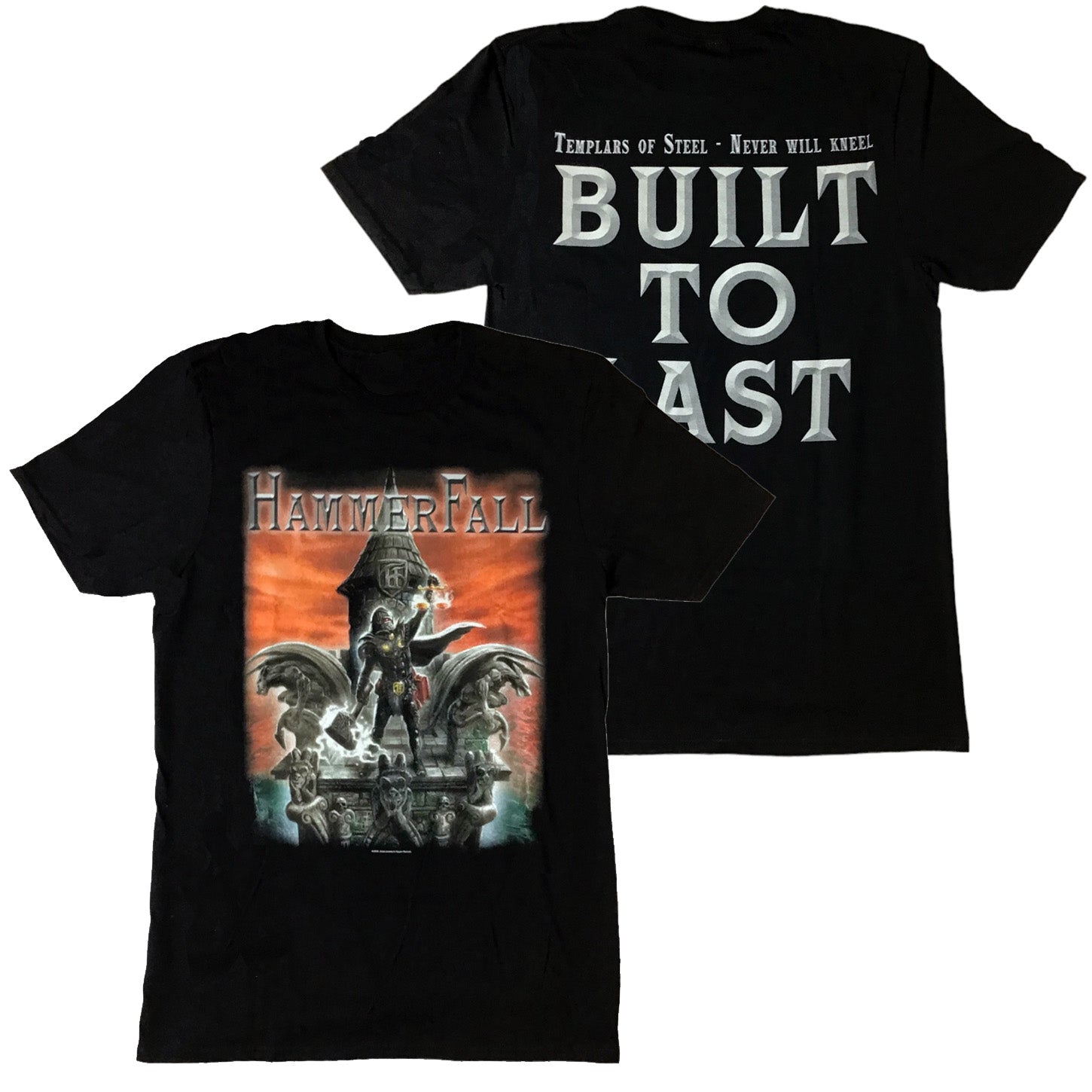 Hammerfall - Built To Last t-shirt Hoodie, Sweatshirt | CoreVibeTees.com (Image 1)