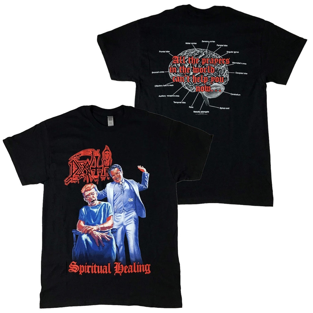 Death - Spiritual Healing (2-Sided) t-shirt Hoodie, Sweatshirt | CoreVibeTees.com (Image 1)