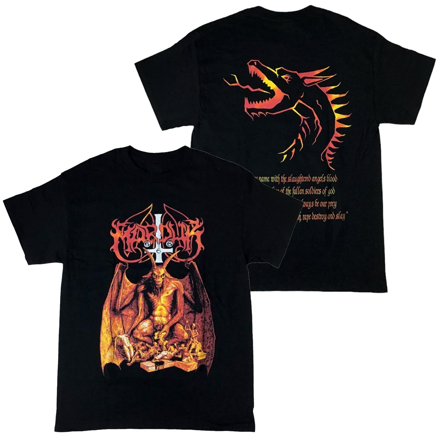 Marduk - Demongoat t-shirt Hoodie, Sweatshirt | CoreVibeTees.com (Image 1)