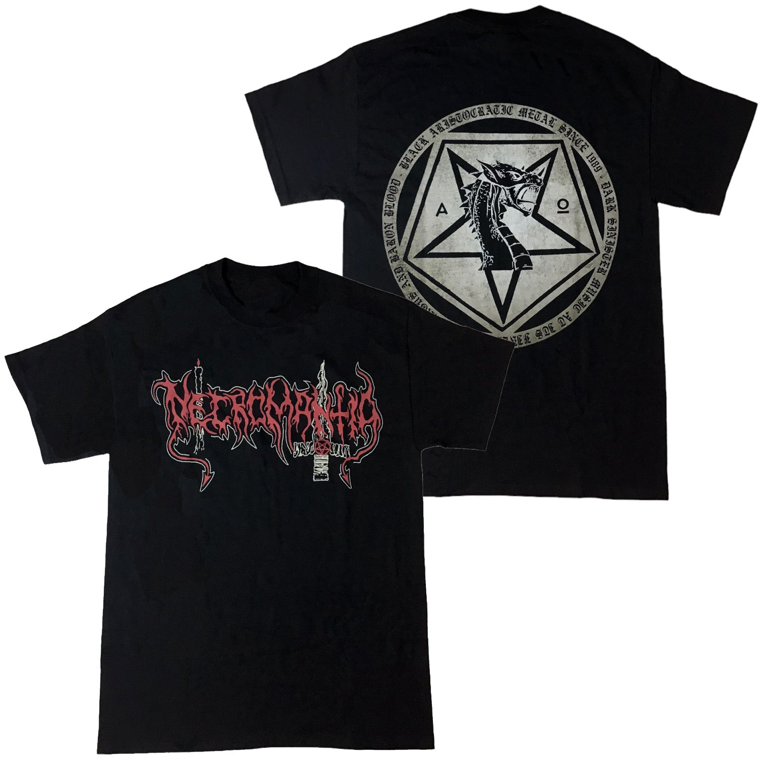 Necromantia - Logo t-shirt Hoodie, Sweatshirt | CoreVibeTees.com (Image 1)