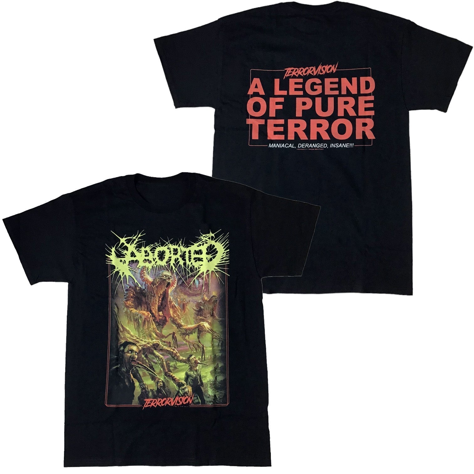 Aborted - Terrorvision t-shirt Hoodie, Sweatshirt | CoreVibeTees.com (Image 1)