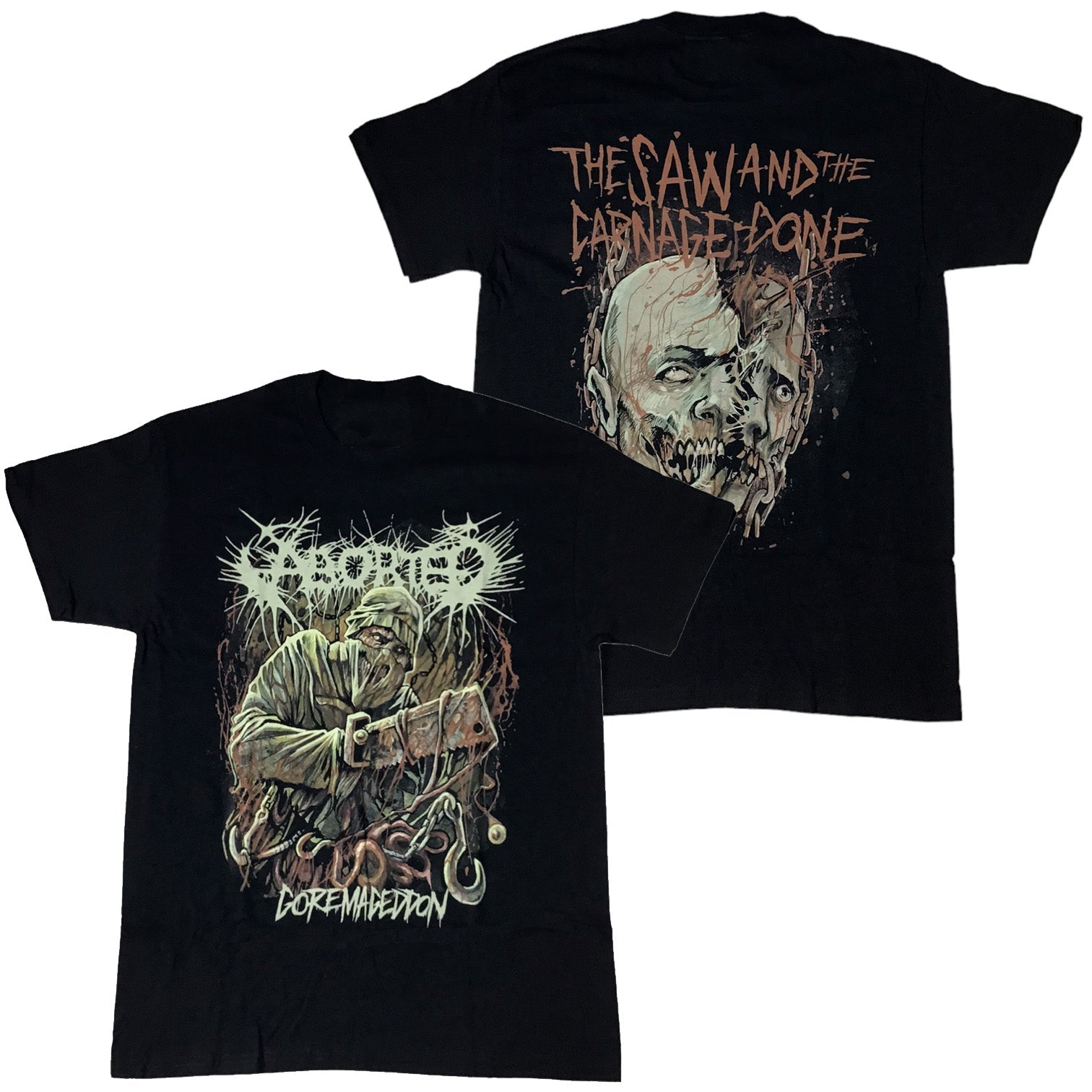 Aborted - Goremageddon t-shirt Hoodie, Sweatshirt | CoreVibeTees.com (Image 1)