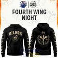 Edmonton Oilers Fourth Wings Night Limited Edition Hoodie