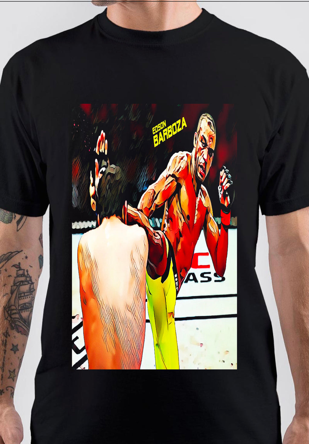 Edson Barboza T-Shirt Style001 Hoodie, Sweatshirt | CoreVibeTees.com