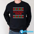 Eggnog Snob Christmas Sweater