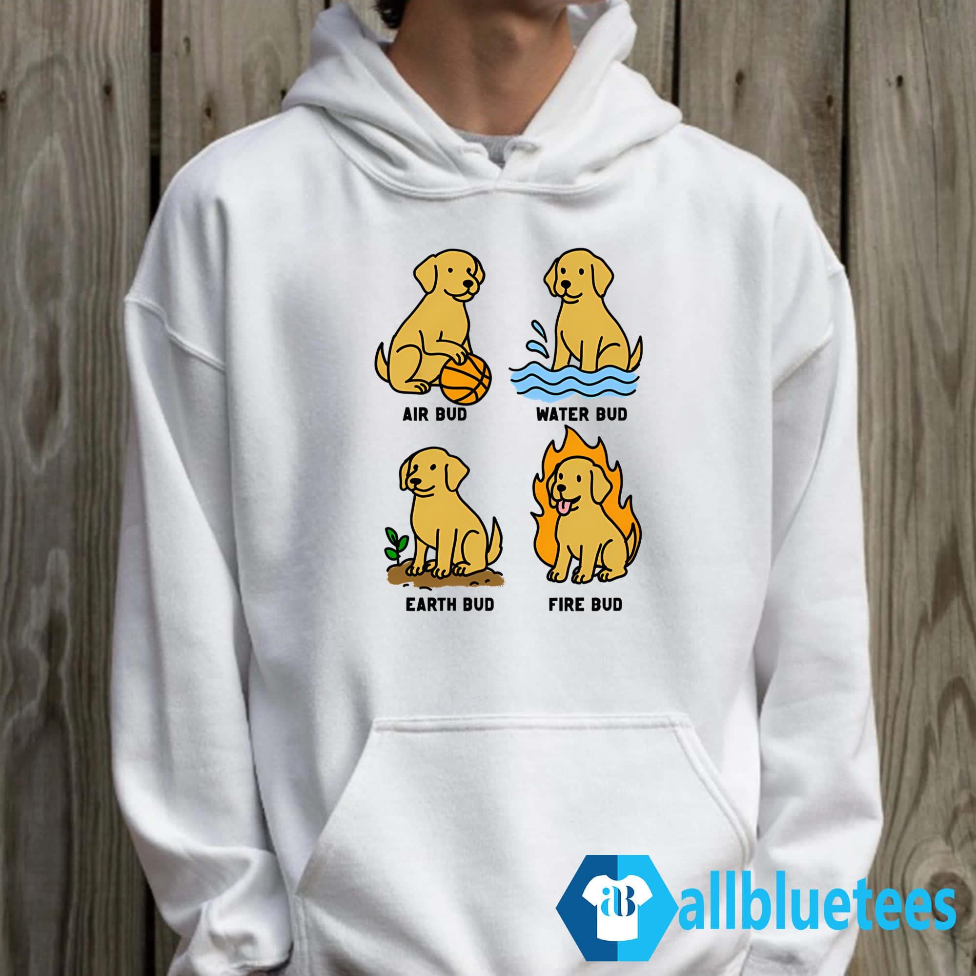Elemental Bud Air Bud Water Bub Earth Bub Fire Bud Shirt