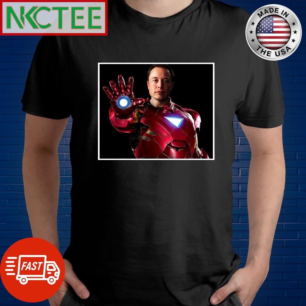 Elon Musk Iron Man shirt