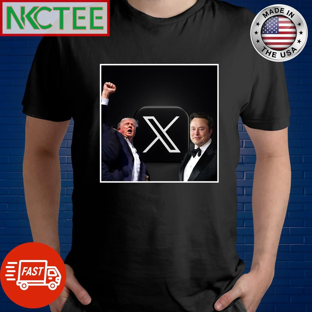 Elon Musk and X and Attempted assassination of Donald Trump shirt