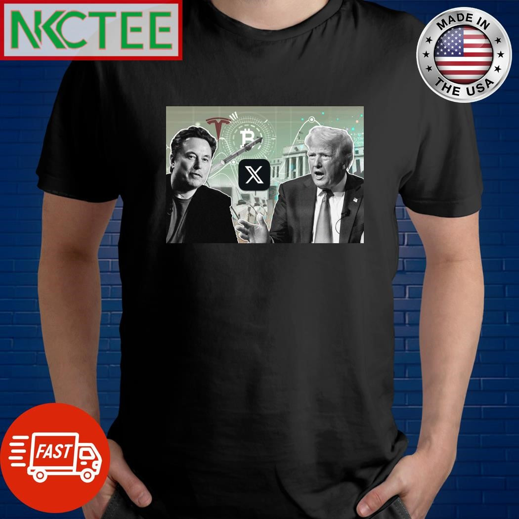 Elon Musk’s chat with Donald Trump could touch on crypto, EVs, the Fed shirt