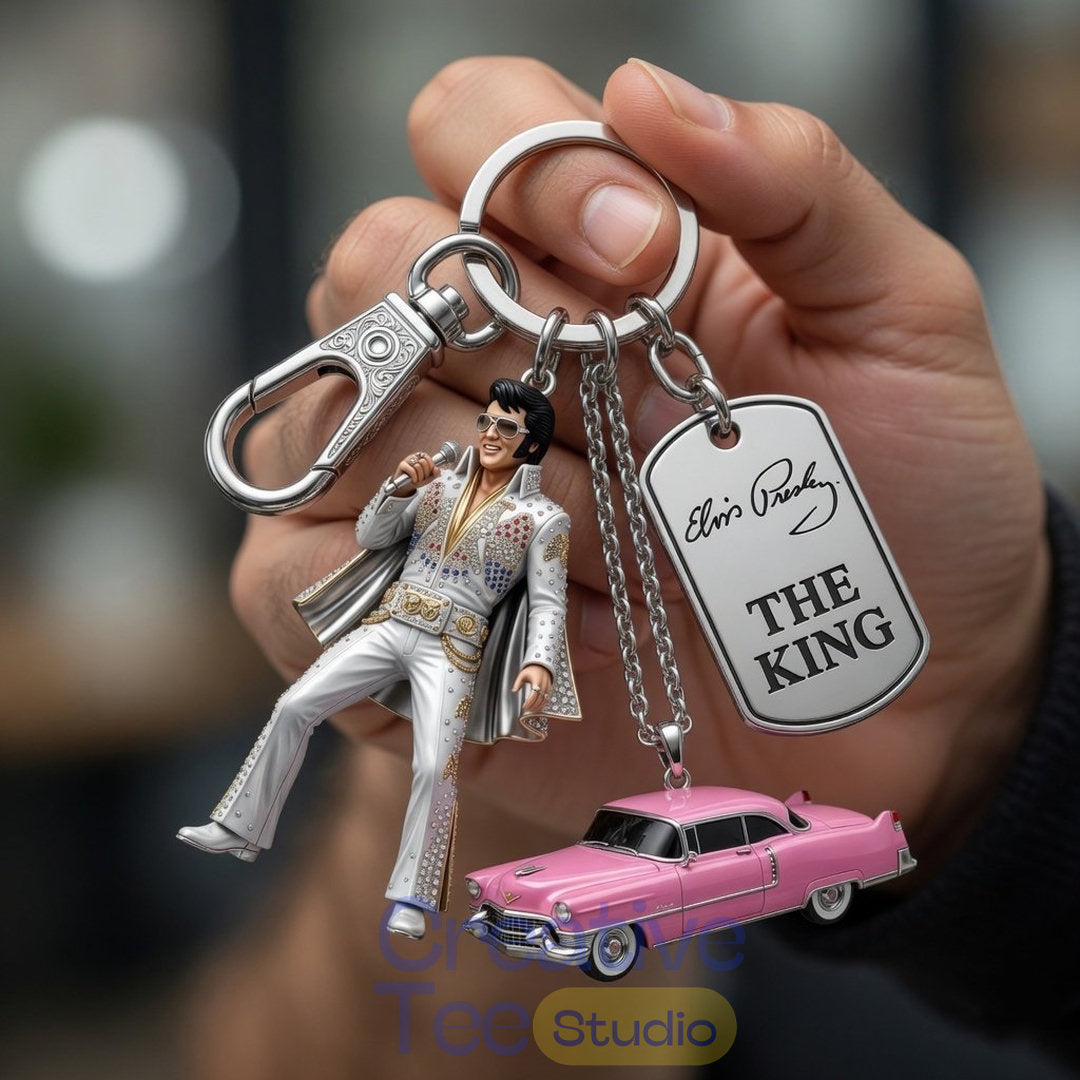 Elvis Presley The King Limited Edition Collector Keychain