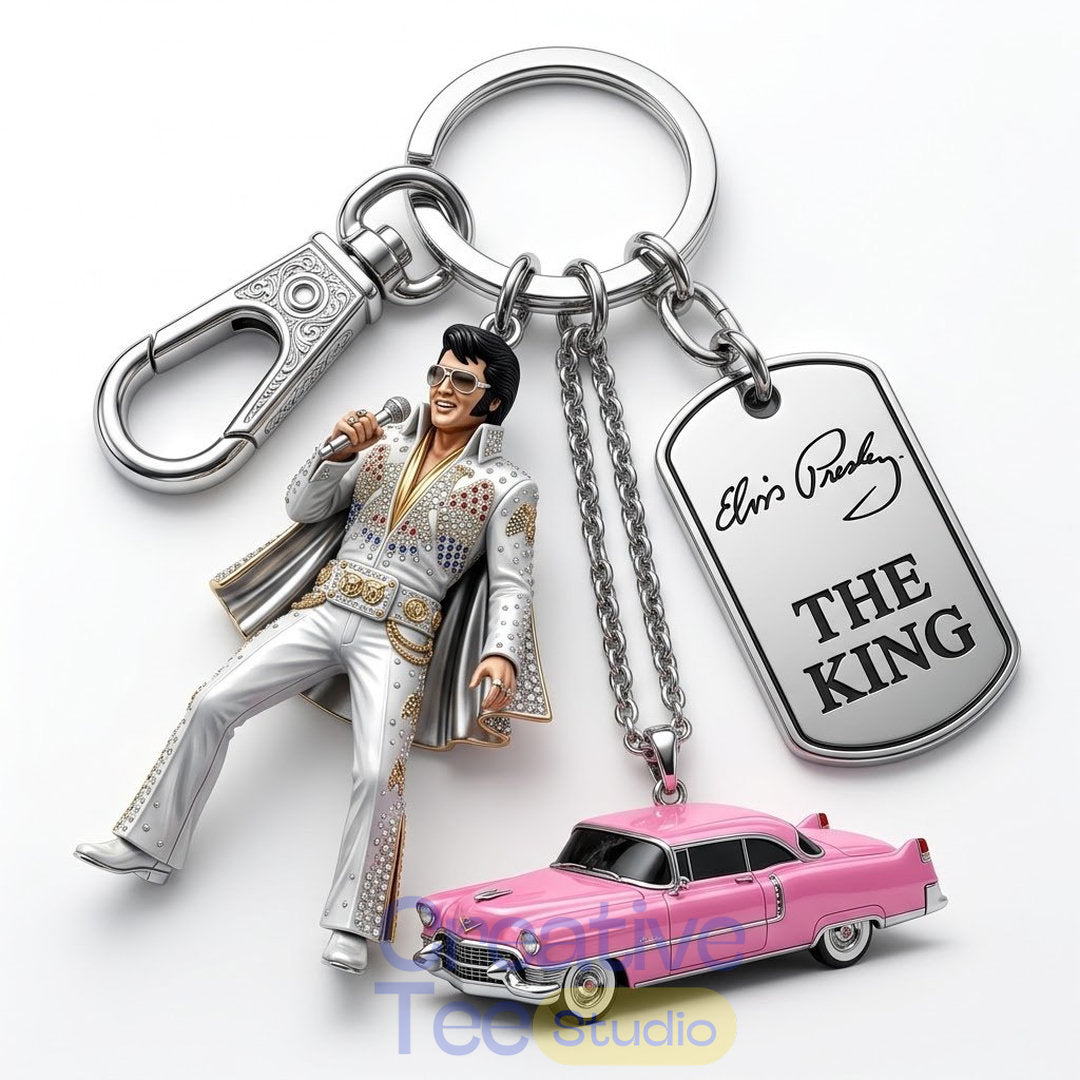 Elvis Presley The King Limited Edition Collector Keychain