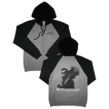 Guitar Grey/Black Zip Hoodie T-Shirts, Sweatshirt | CoreVibeTees.com (Image 1)
