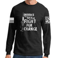 Embrace The Suck Long Sleeve T-shirt Style001 Hoodie, Sweatshirt | CoreVibeTees.com (Image 1)