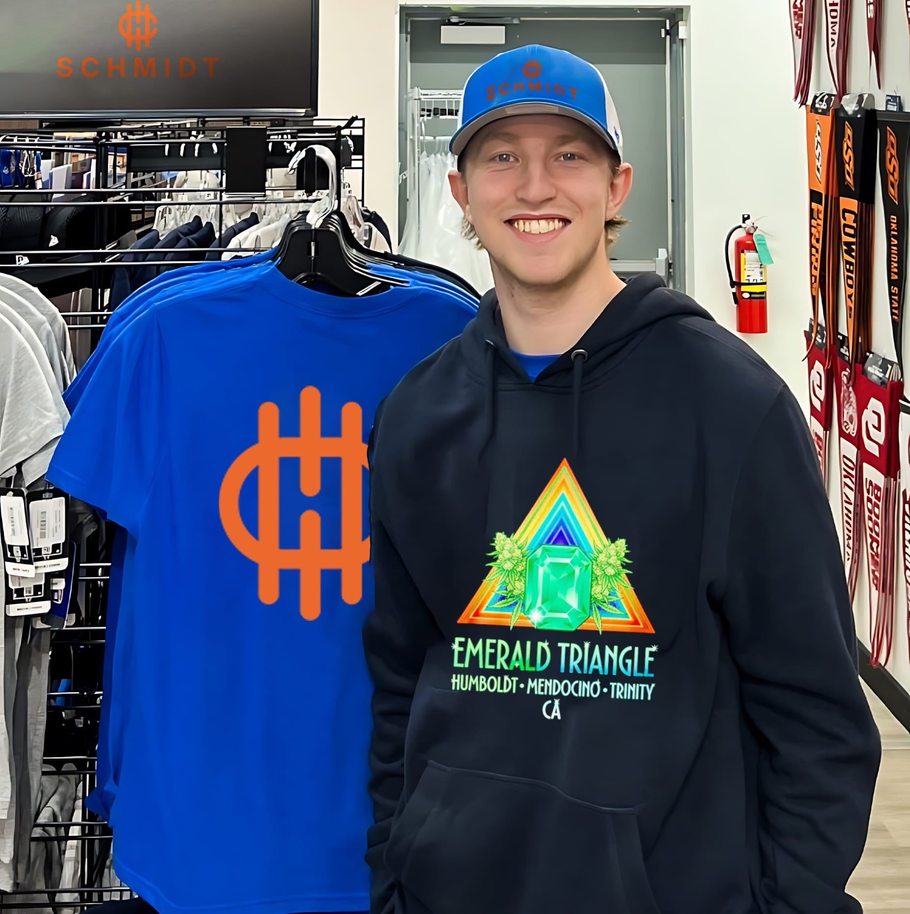 Emerald Triangle Humboldt Mendocino Trinity California Cannabis Growers Marijuana Shirt