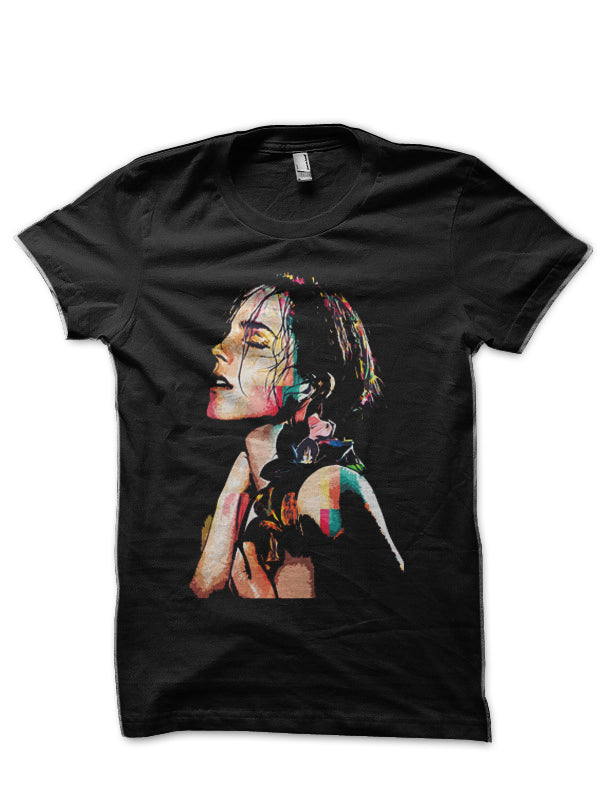 Emma Watson Black T-Shirt Hoodie, Sweatshirt | CoreVibeTees.com