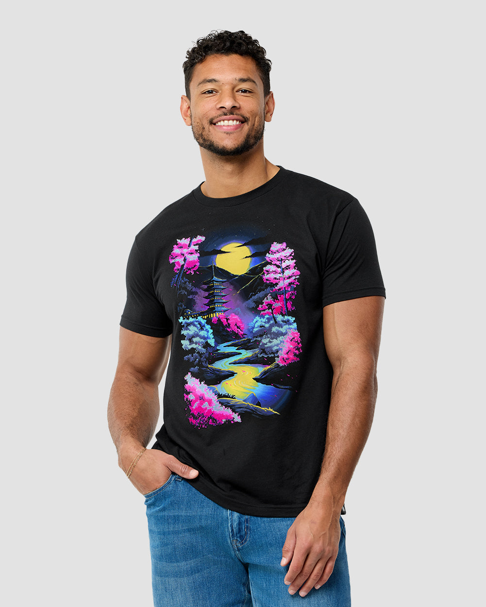 Enchanted Bloom Tee Hoodie, Sweatshirt | CoreVibeTees.com (Image 2)