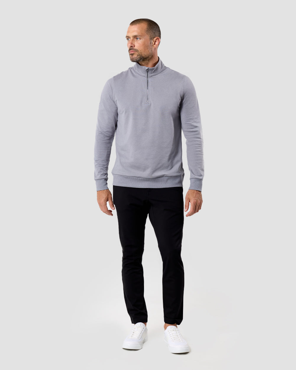 Endeavor Quarter Zip Tee Hoodie, Sweatshirt | CoreVibeTees.com (Image 3)