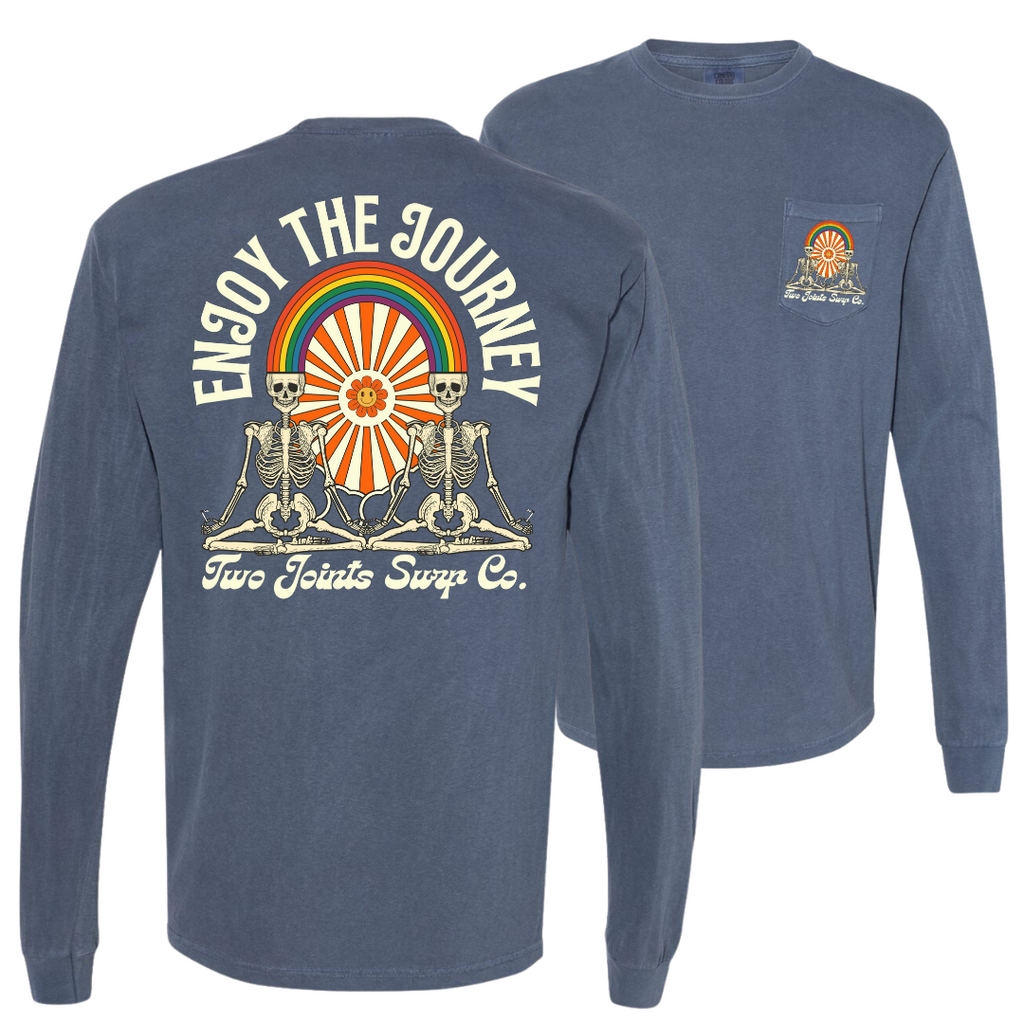 Enjoy The Journey Long Sleeve Tee Hoodie, Sweatshirt | CoreVibeTees.com