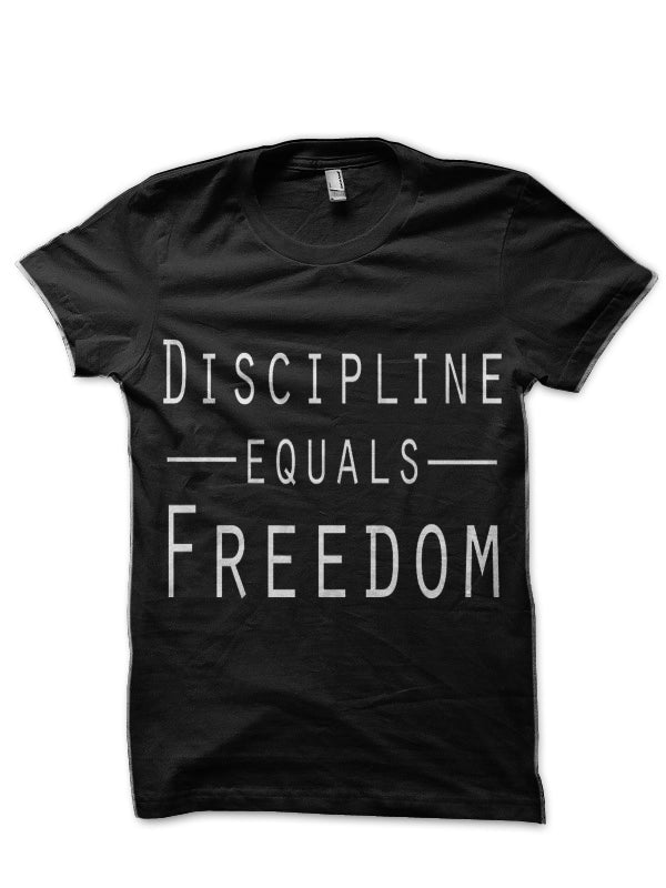 Equals Freedom Discipline Black T-Shirt Hoodie, Sweatshirt | CoreVibeTees.com
