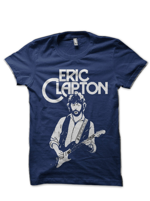 Eric Clapton Navy Blue T-Shirt Hoodie, Sweatshirt | CoreVibeTees.com