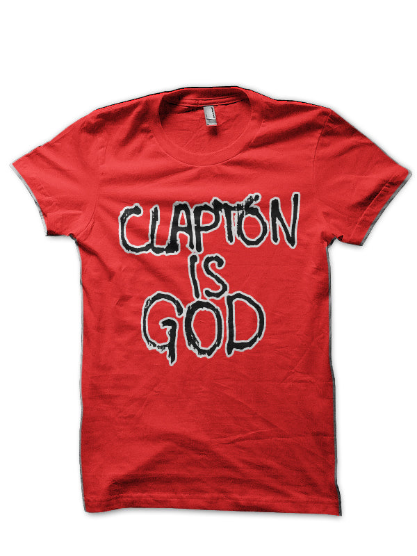 Eric Clapton Red T-Shirt Hoodie, Sweatshirt | CoreVibeTees.com