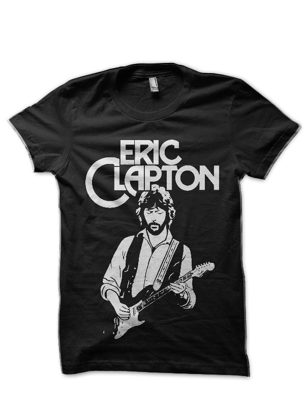 Eric Clapton Black T-Shirt Hoodie, Sweatshirt | CoreVibeTees.com