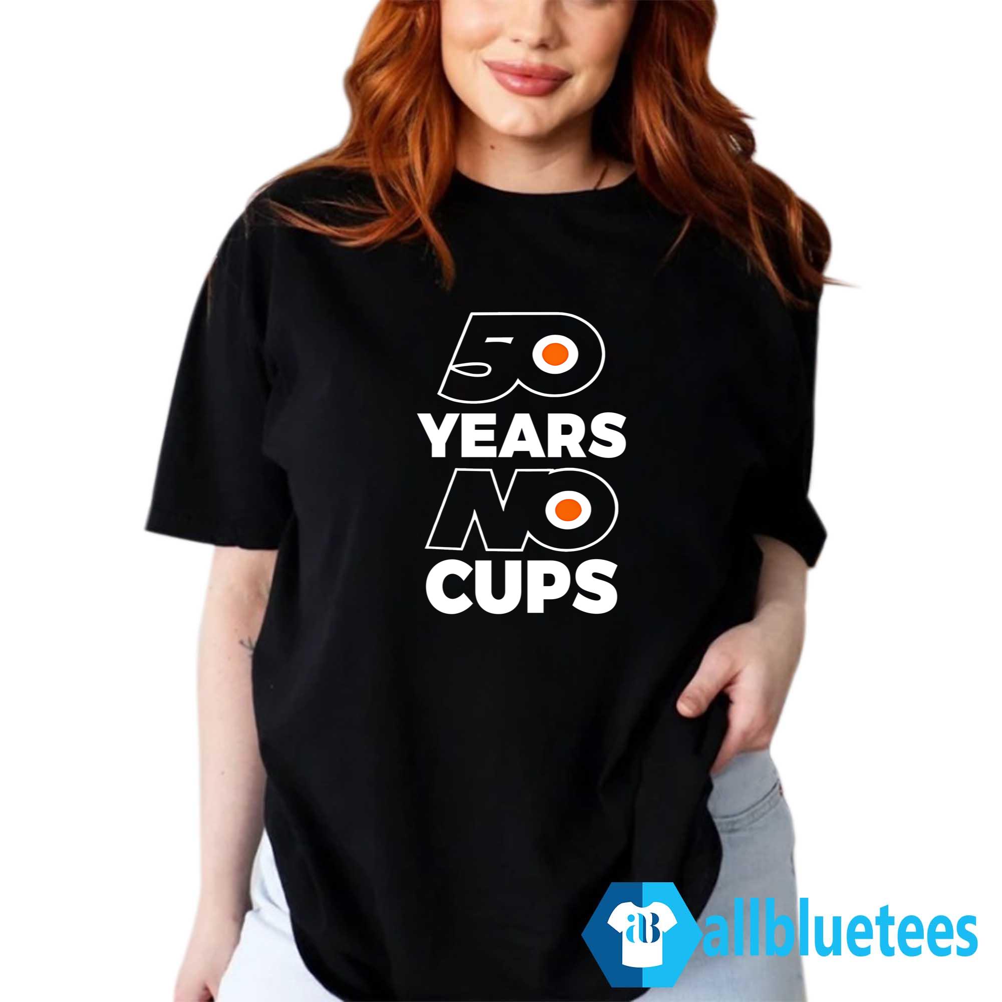 Erik Karlsson 50 Years No Cups Shirt