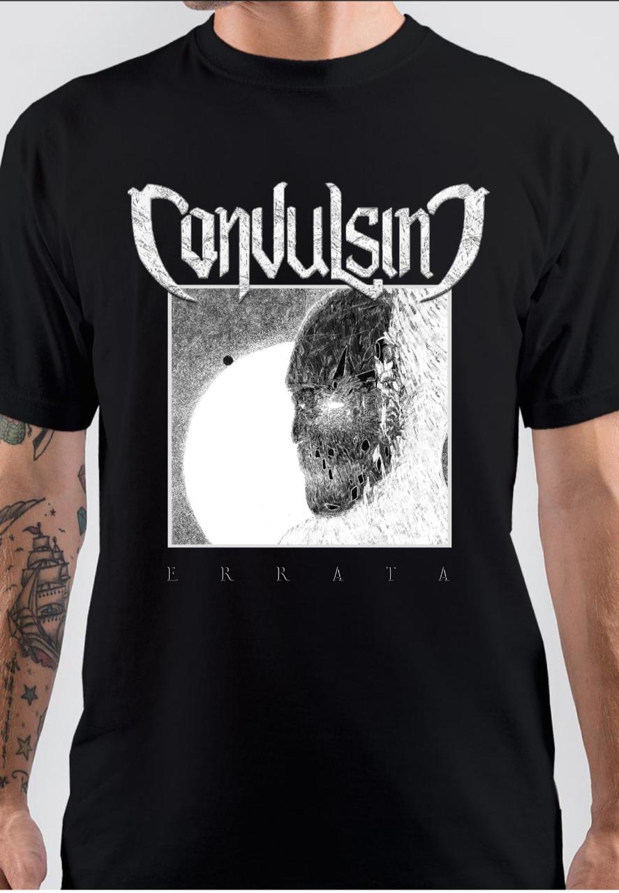 Errata Convulsing Black T-Shirt Hoodie, Sweatshirt | CoreVibeTees.com