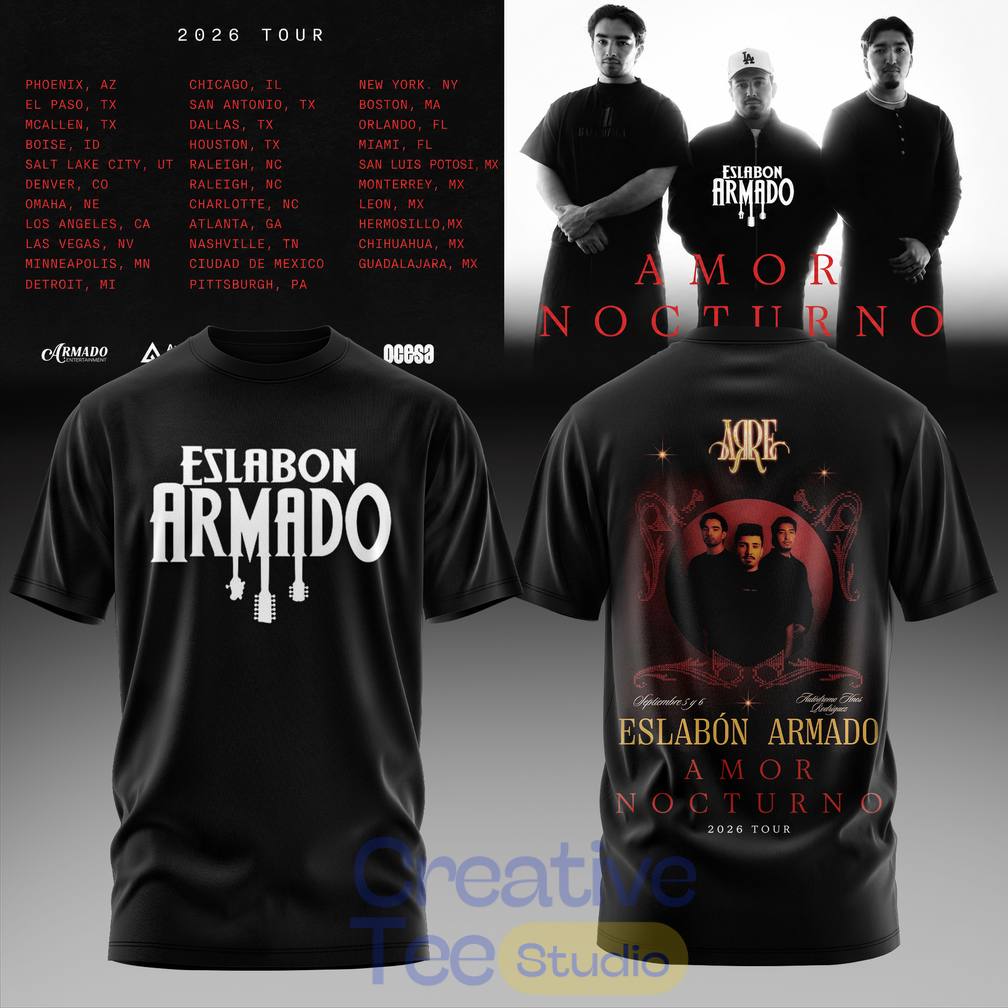 Eslabón Armado Amor Nocturno Tour 2026 Special Tee Hoodie