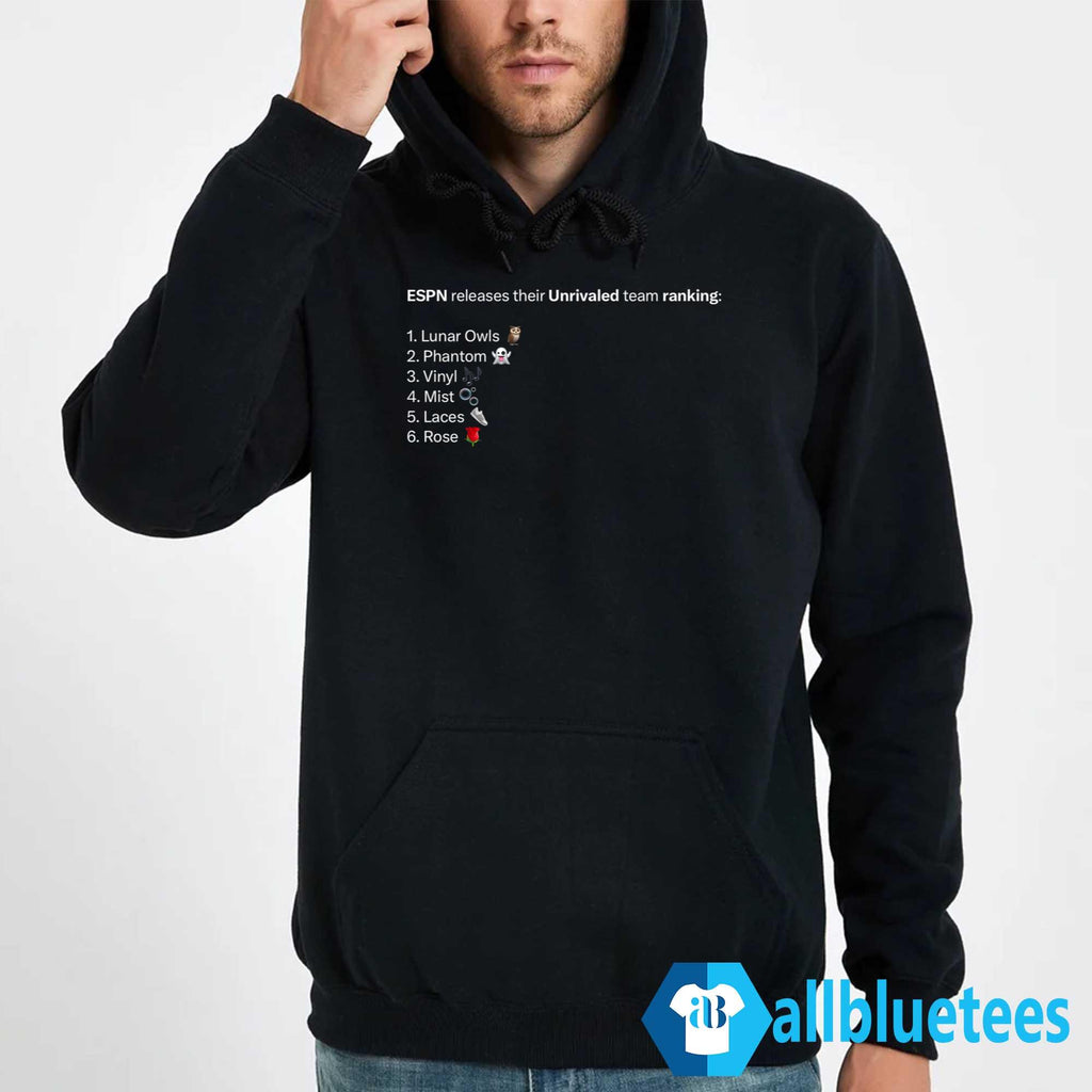 ESPN Releases Their Unrivaled Team Ranking Shirt