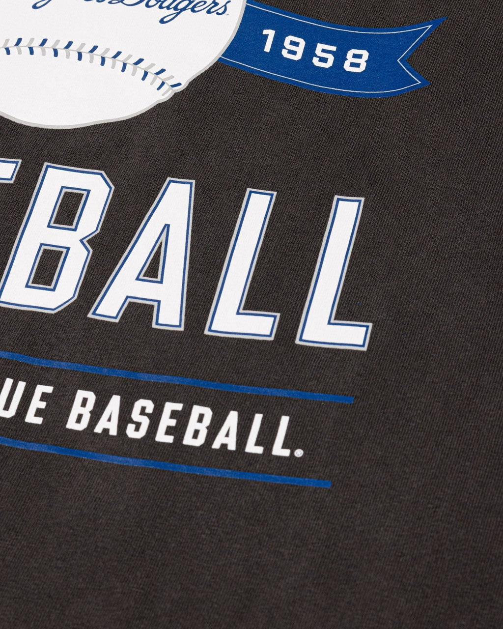 Established Oversized T-Shirt (Black) - Los Angeles Dodgers Hoodie, Sweatshirt | CoreVibeTees.com (Image 2)