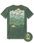 Evergreen Vintage Tee Hoodie, Sweatshirt | CoreVibeTees.com (Image 1)