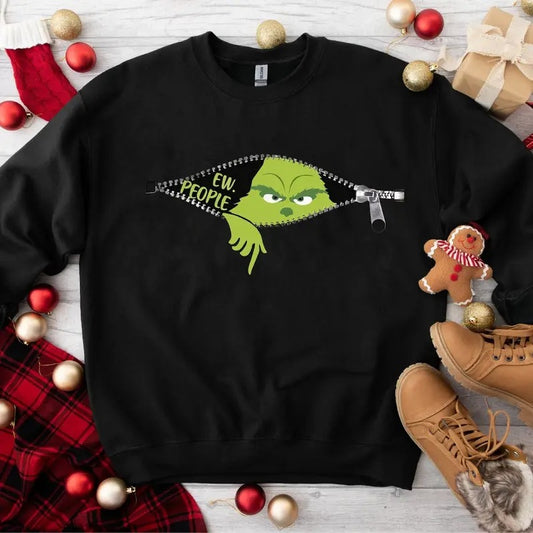Ew People Sweatshirt, Funny Christmas Hoodie,Family Christmas Movie Shirt,Best Chrismas Gift Ideas, Christmas Sweatshirt,Christmas Presents
