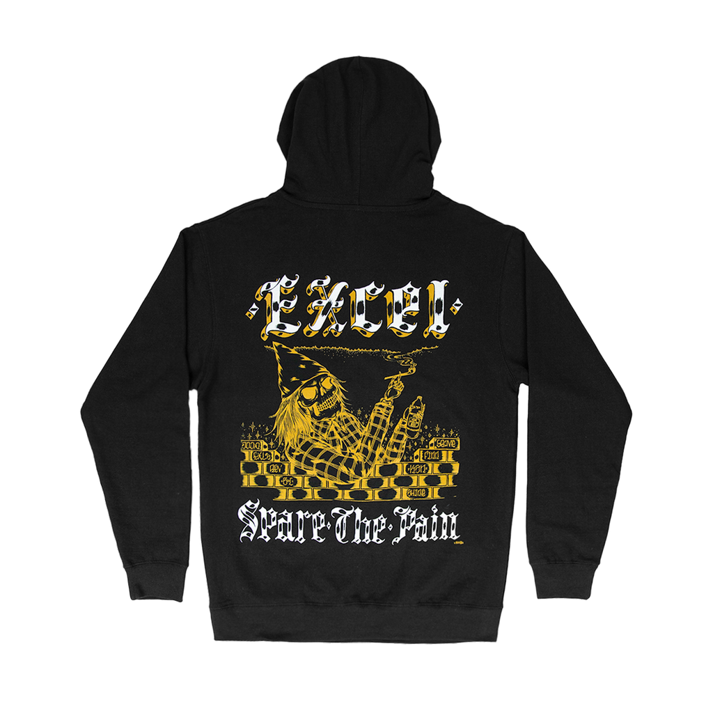 EXCEL - Spare the Pain Hoodie T-Shirts, Sweatshirt | CoreVibeTees.com (Image 2)