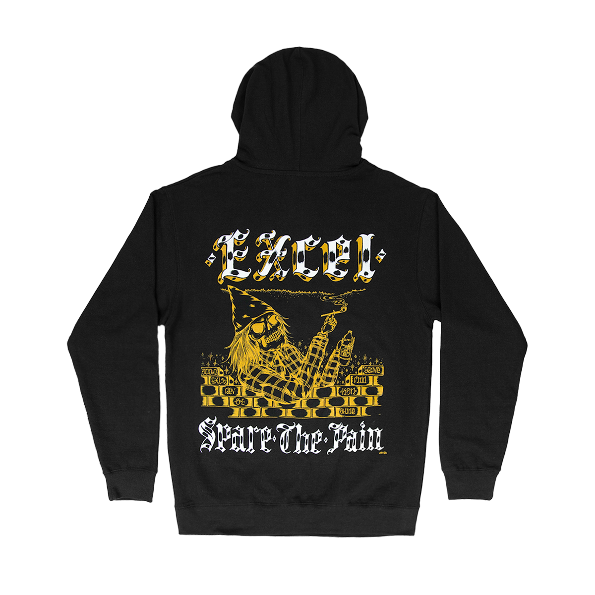 EXCEL - Spare the Pain Hoodie T-Shirts, Sweatshirt | CoreVibeTees.com (Image 2)