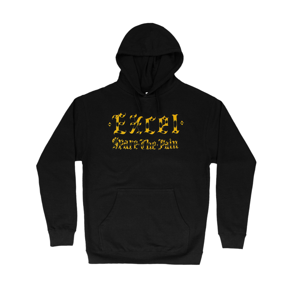 EXCEL - Spare the Pain Hoodie T-Shirts, Sweatshirt | CoreVibeTees.com (Image 1)