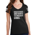 Ladies Extroverted V-Neck T-shirt Hoodie, Sweatshirt | CoreVibeTees.com (Image 1)