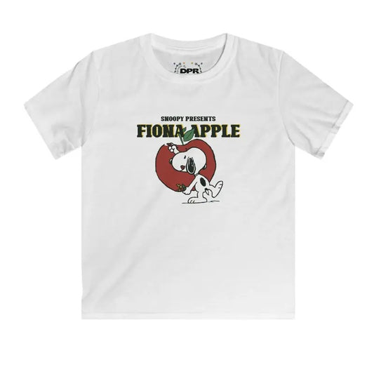 F is for Fiona Baby Tee - Fiona Apple 1990s Inspired Crop Top - Cute Stylish Short Length Cropped Tee - Summer Shirt - 90s Singer Musician