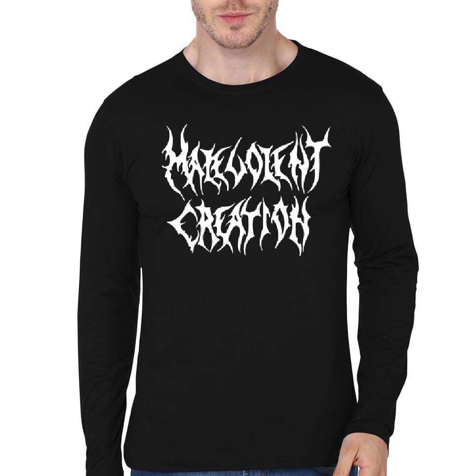 Malevolent Creation Black Full Sleeve T-Shirt Hoodie, Sweatshirt | CoreVibeTees.com