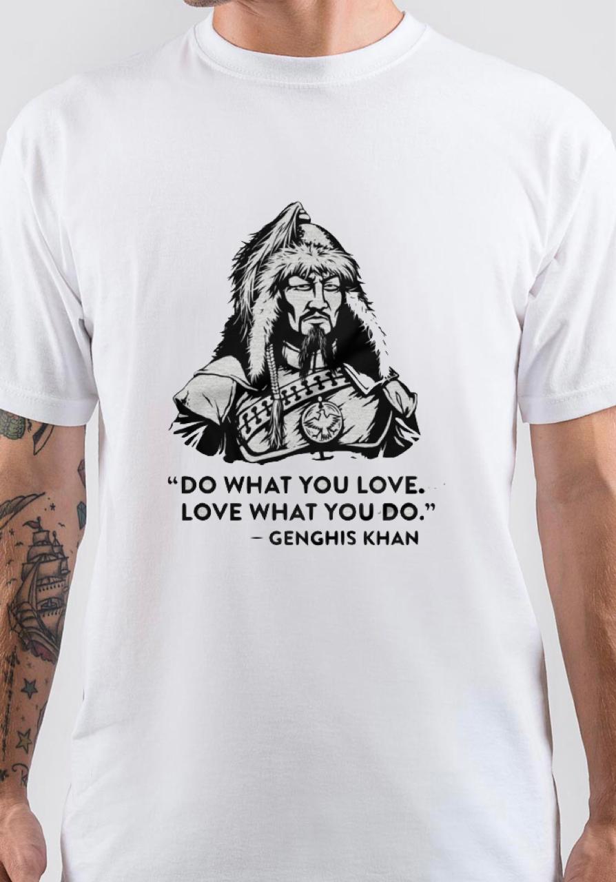 Genghis Khan White T-Shirt Style001 Hoodie, Sweatshirt | CoreVibeTees.com