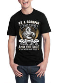 Scorpio Zodiac Black T-Shirt Hoodie, Sweatshirt | CoreVibeTees.com