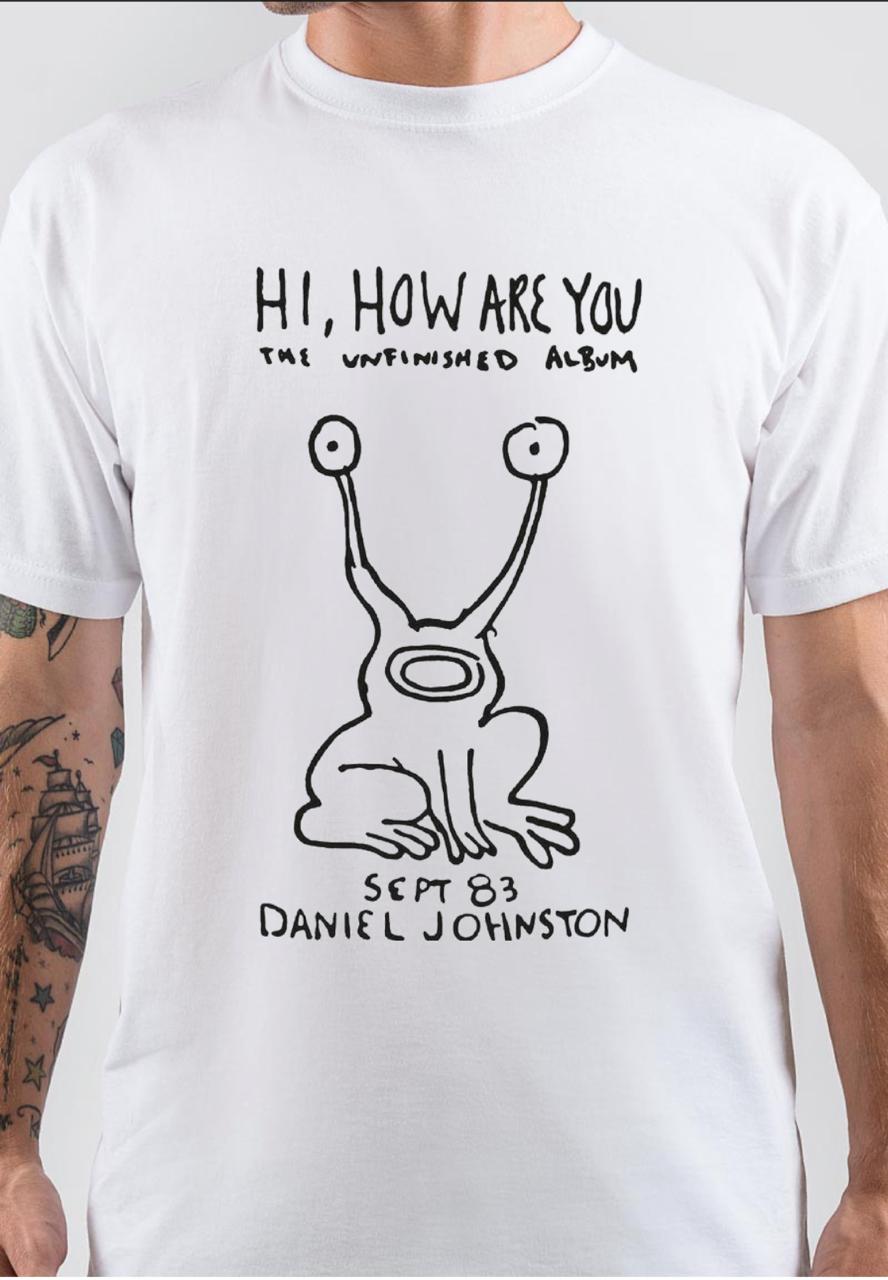 Kurt Cobain Daniel Johnston T-Shirt Hoodie, Sweatshirt | CoreVibeTees.com