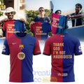 FC Barcelona THANK GOD I’M NOT MADRIDISTA T-Shirt