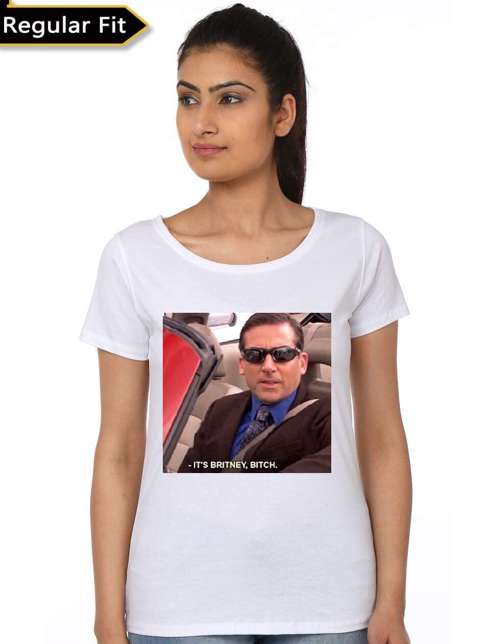 Micheal Scott Its Britney Bitch White T-Shirt Hoodie, Sweatshirt | CoreVibeTees.com